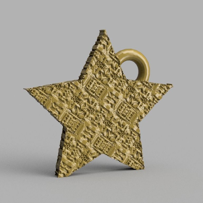 Etoile de noel X 74    3d print  3D print model_22