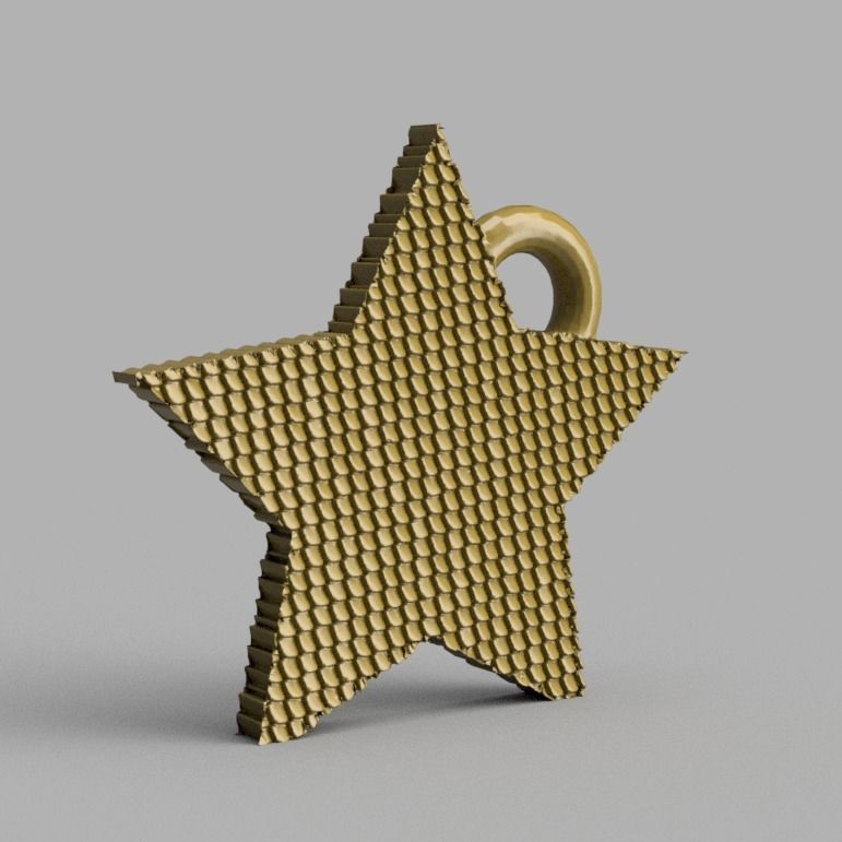 Etoile de noel X 74    3d print  3D print model_9