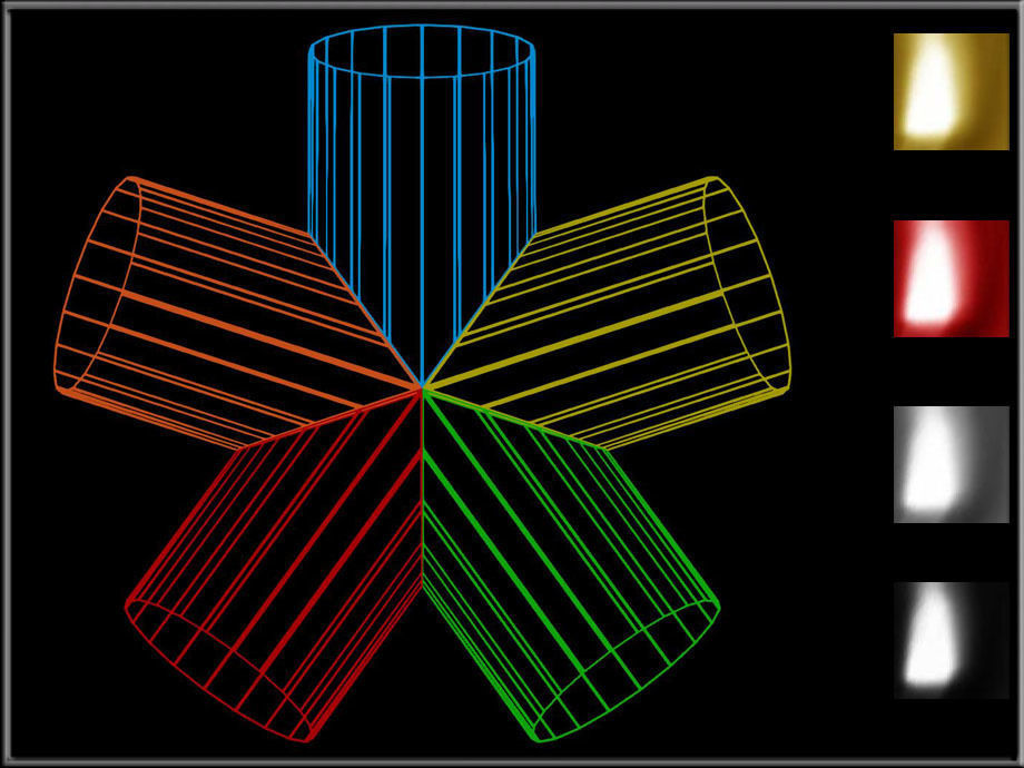 Wire Pipe N - Joint Low-poly 3D model_5