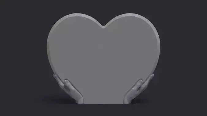 Heart Shaped Headstone