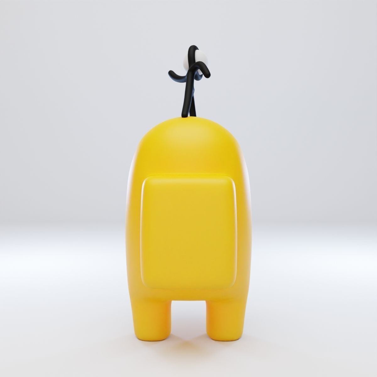 Among Us Stickmin Figure Character 3D model_5