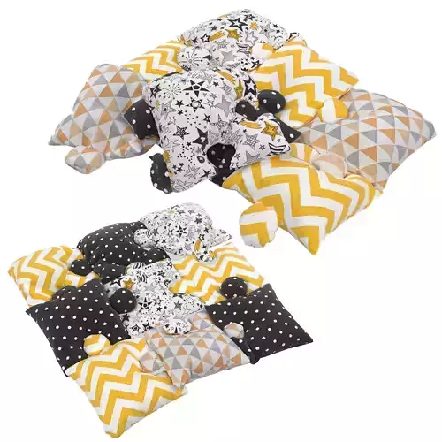 Puzzle Baby Play mat in Scandinavian style