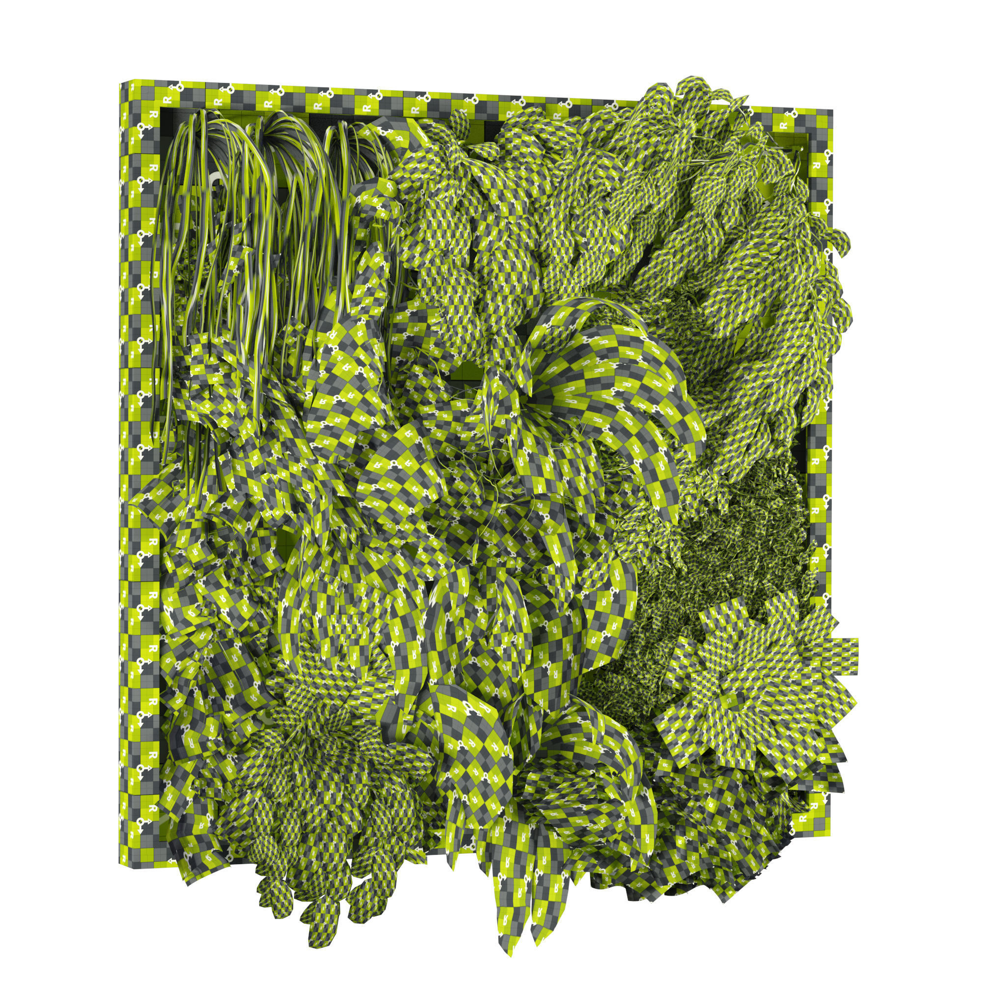 Vertical Garden 04 3D model_4