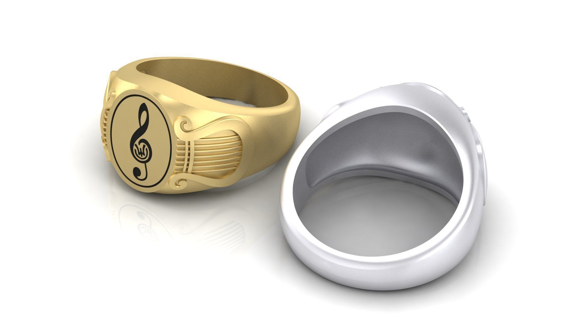 Ring Music 3D print model_1