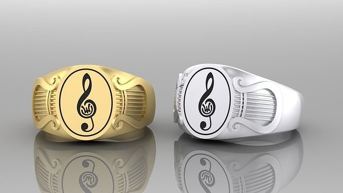 Ring Music 3D print model