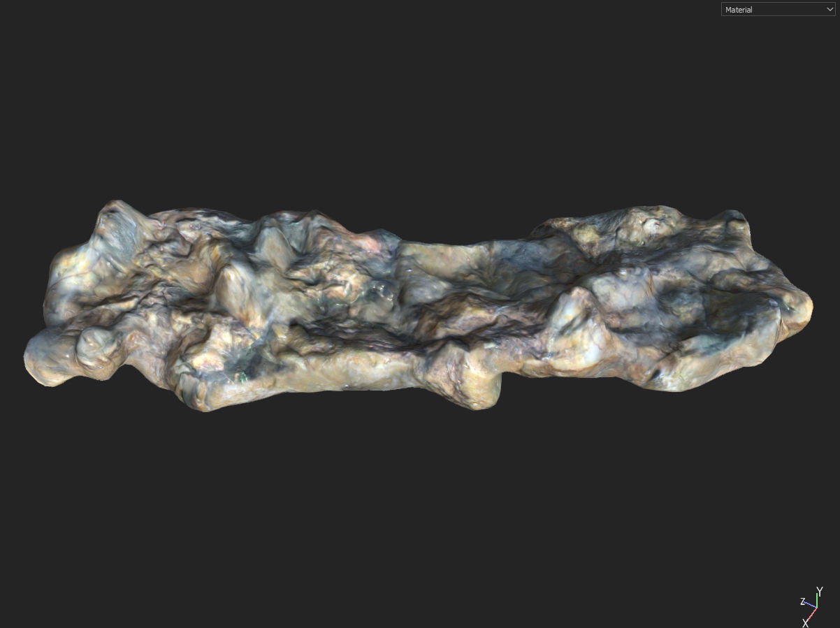 Low poly Fantasy Cave 01 Low-poly 3D model_34