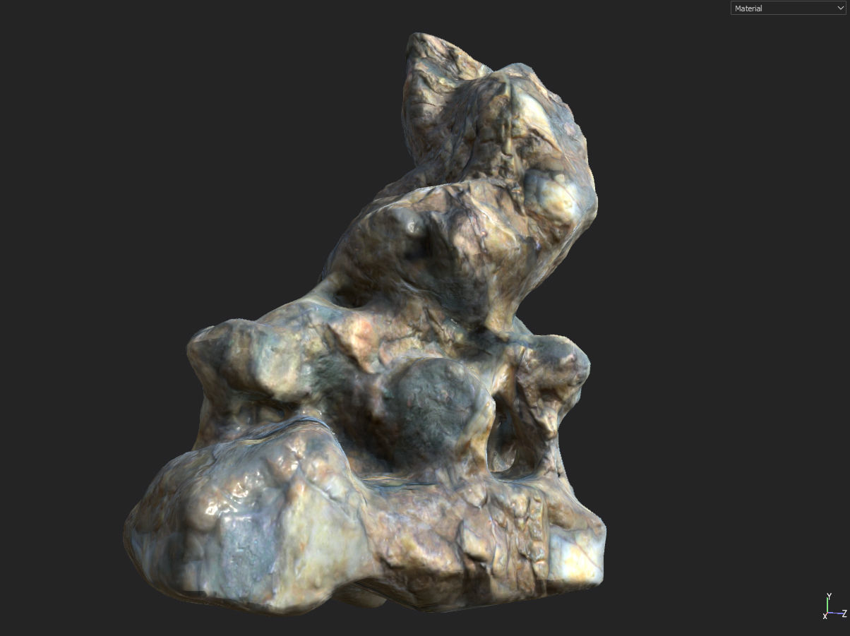 Low poly Fantasy Cave 01 Low-poly 3D model_20