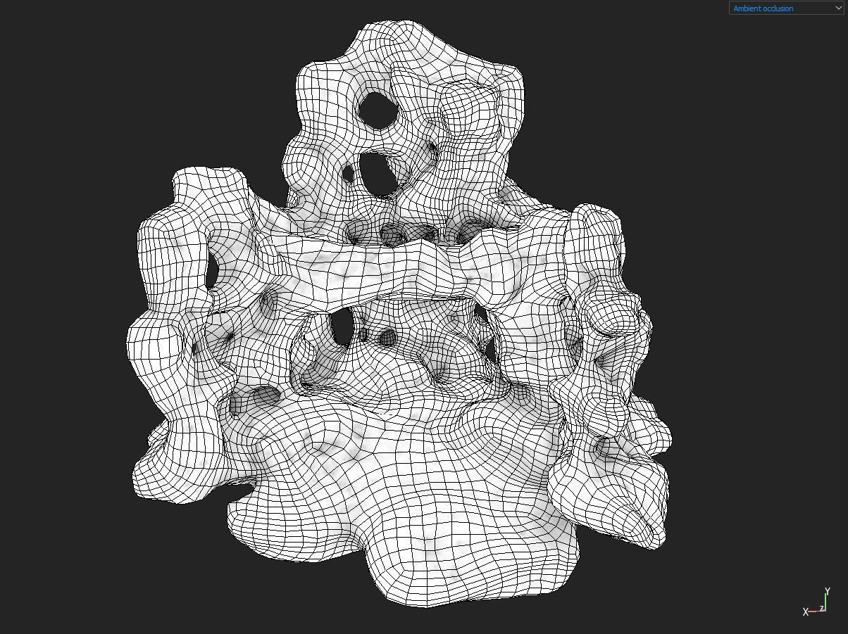 Low poly Fantasy Cave 01 Low-poly 3D model_29