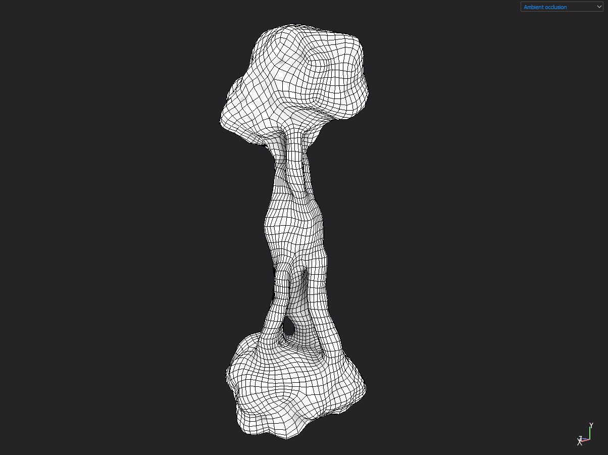 Low poly Fantasy Cave 01 Low-poly 3D model_5