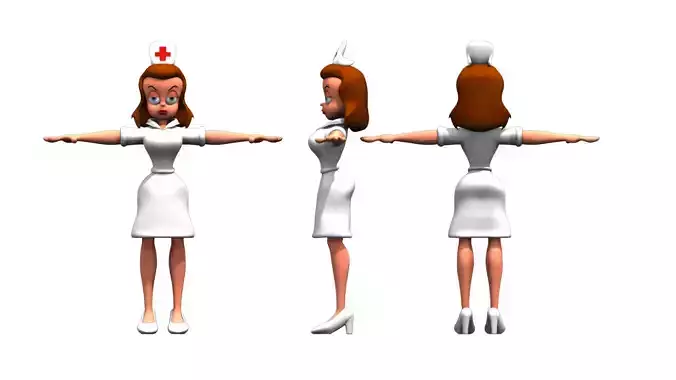 cartoon nurse 