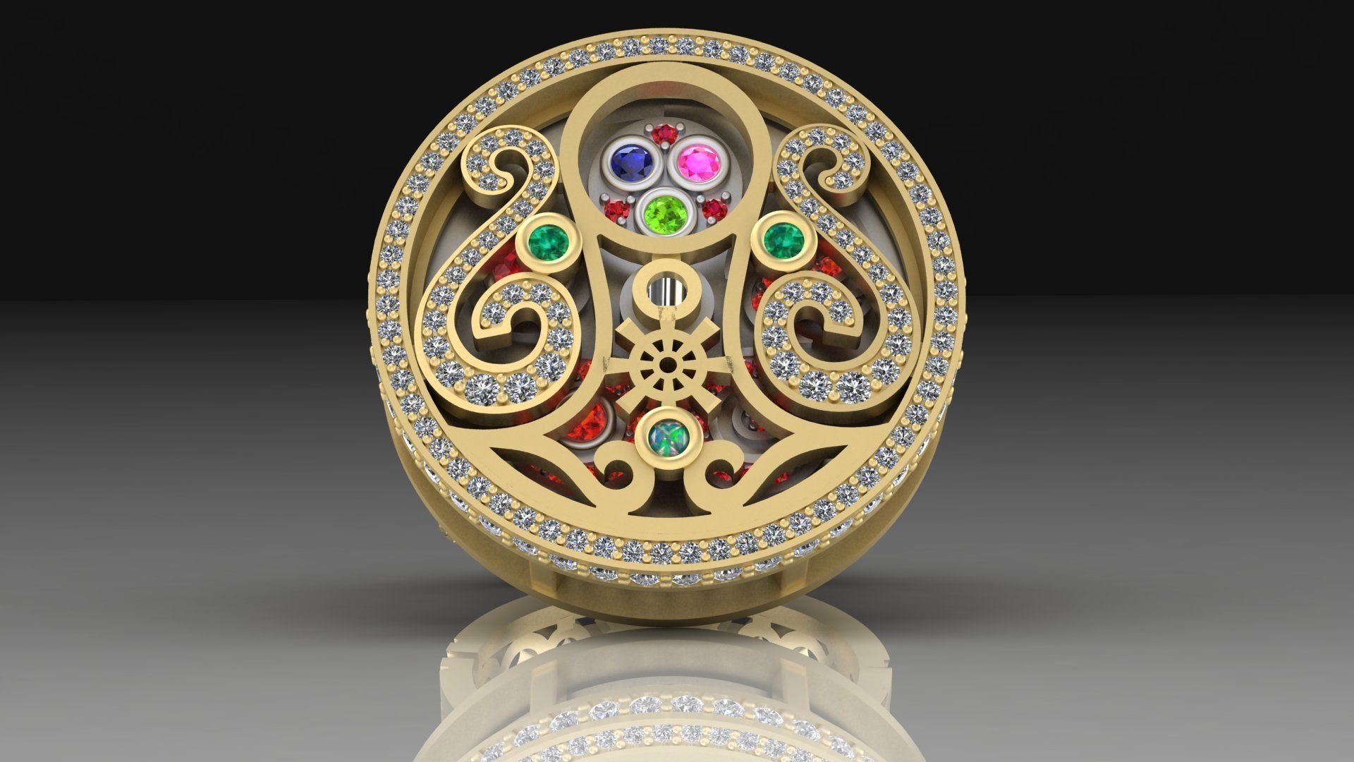 Ring Theater 3D print model_2