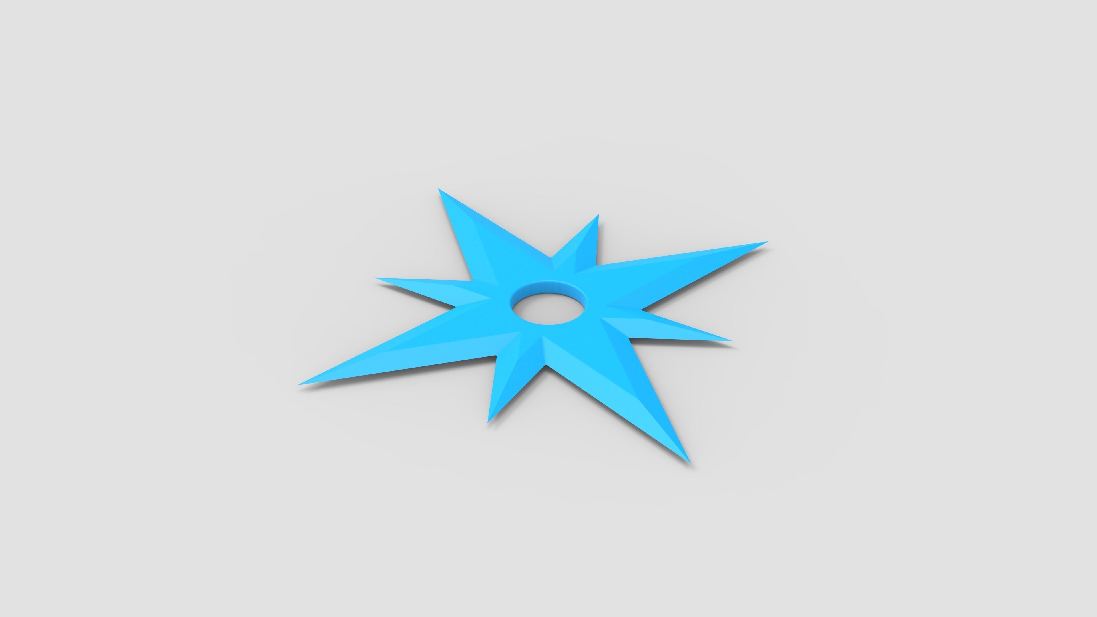 Samurais or Ninjas shuriken - IV 3D print model_8