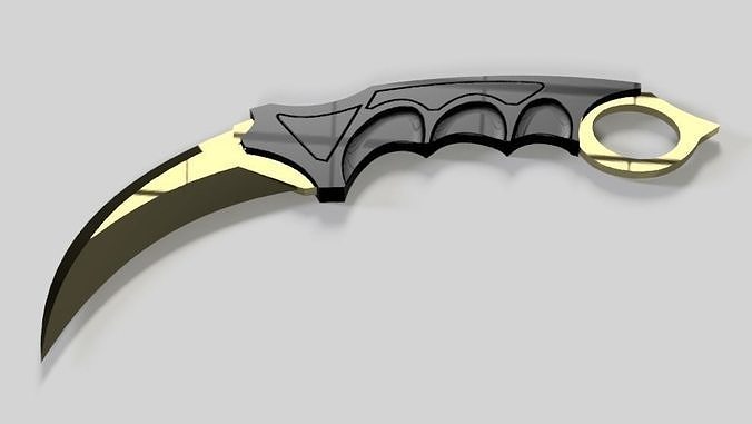 Karambit Knife 3D print model
