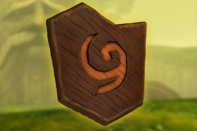 The Legend of Zelda - Deku Shield 3D print model
