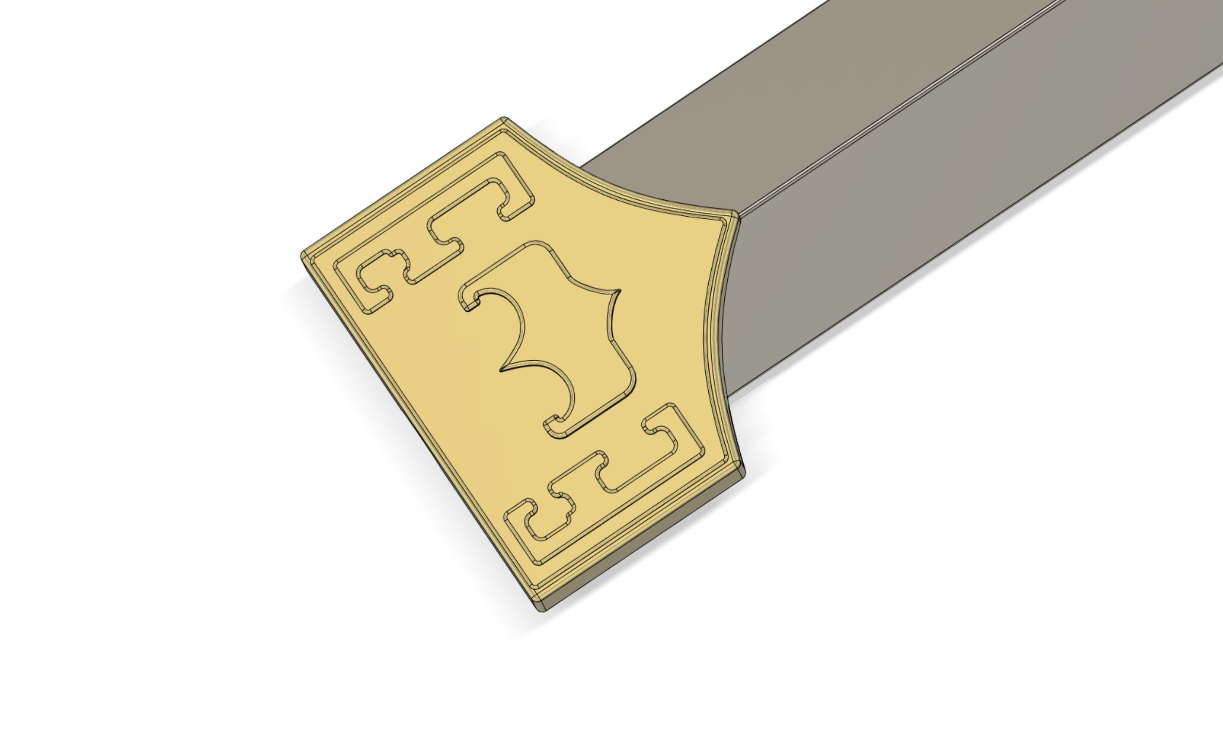 Sokka Meteoroid Sword Avatar the Last Airbender 3D print model_3