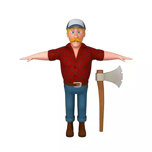Lumberjack Cartoon