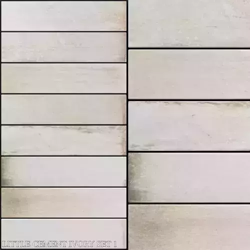 Yurtbay Seramik Little Cement Ivory Set 1