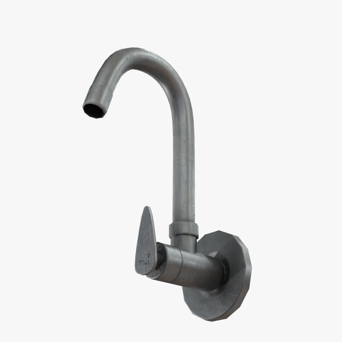 TNL sink Tap-old Low-poly 3D model_5