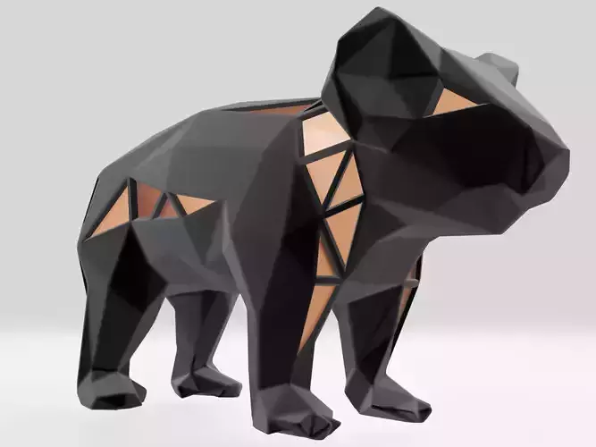 Polygonal Koala Parametric