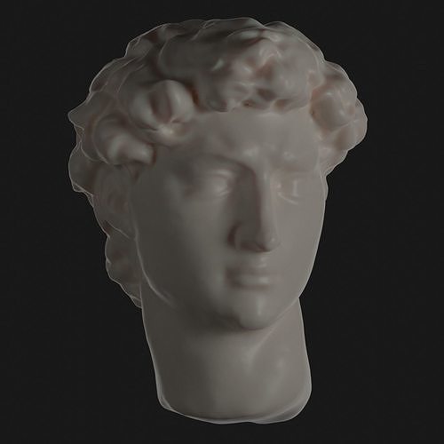 David statue by Michelangelo 3D model