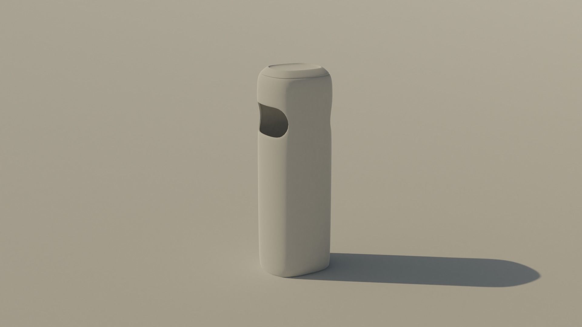 Garbage Can Container - Lowpoly Trash Box Collection _27