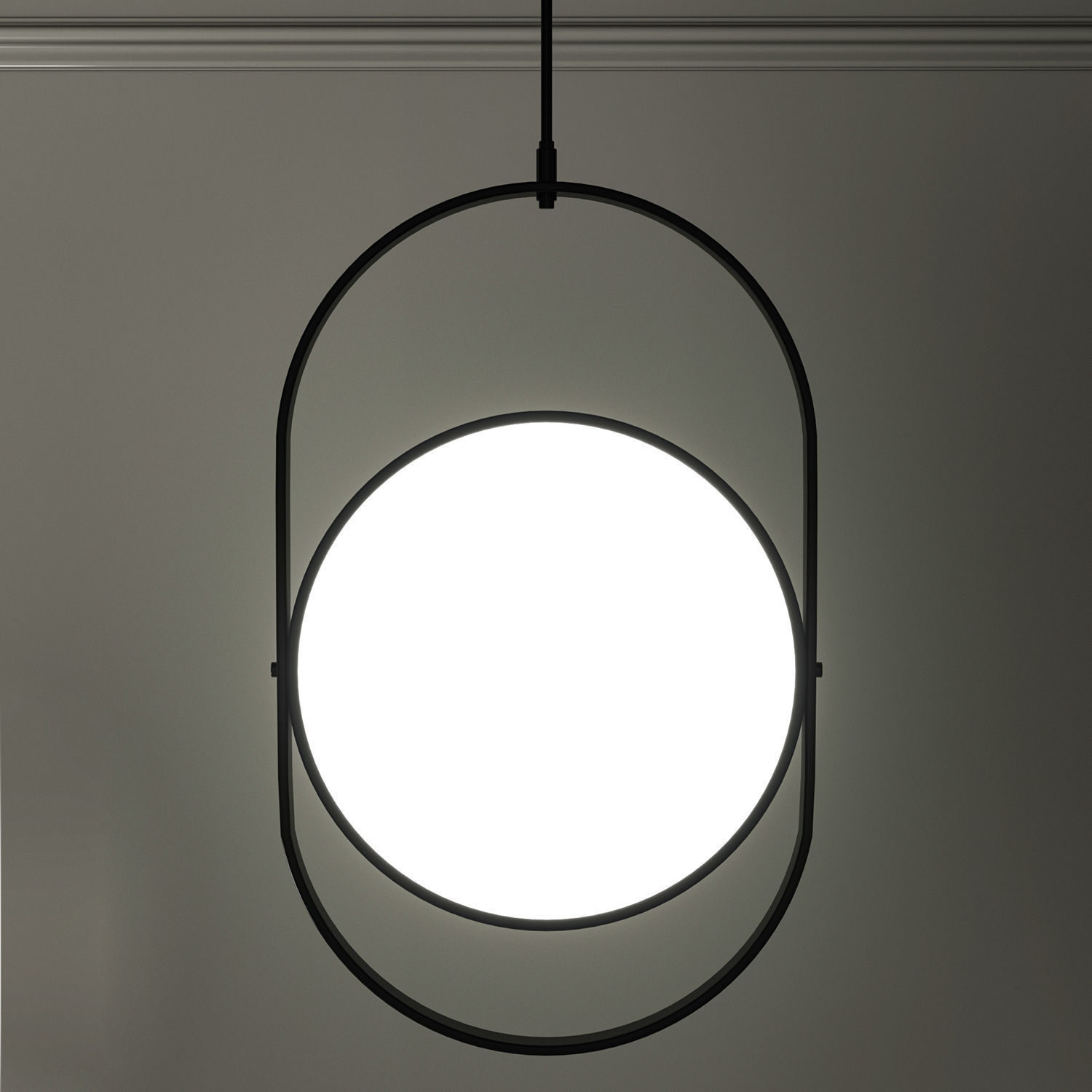 Ceiling Light 3D model_2