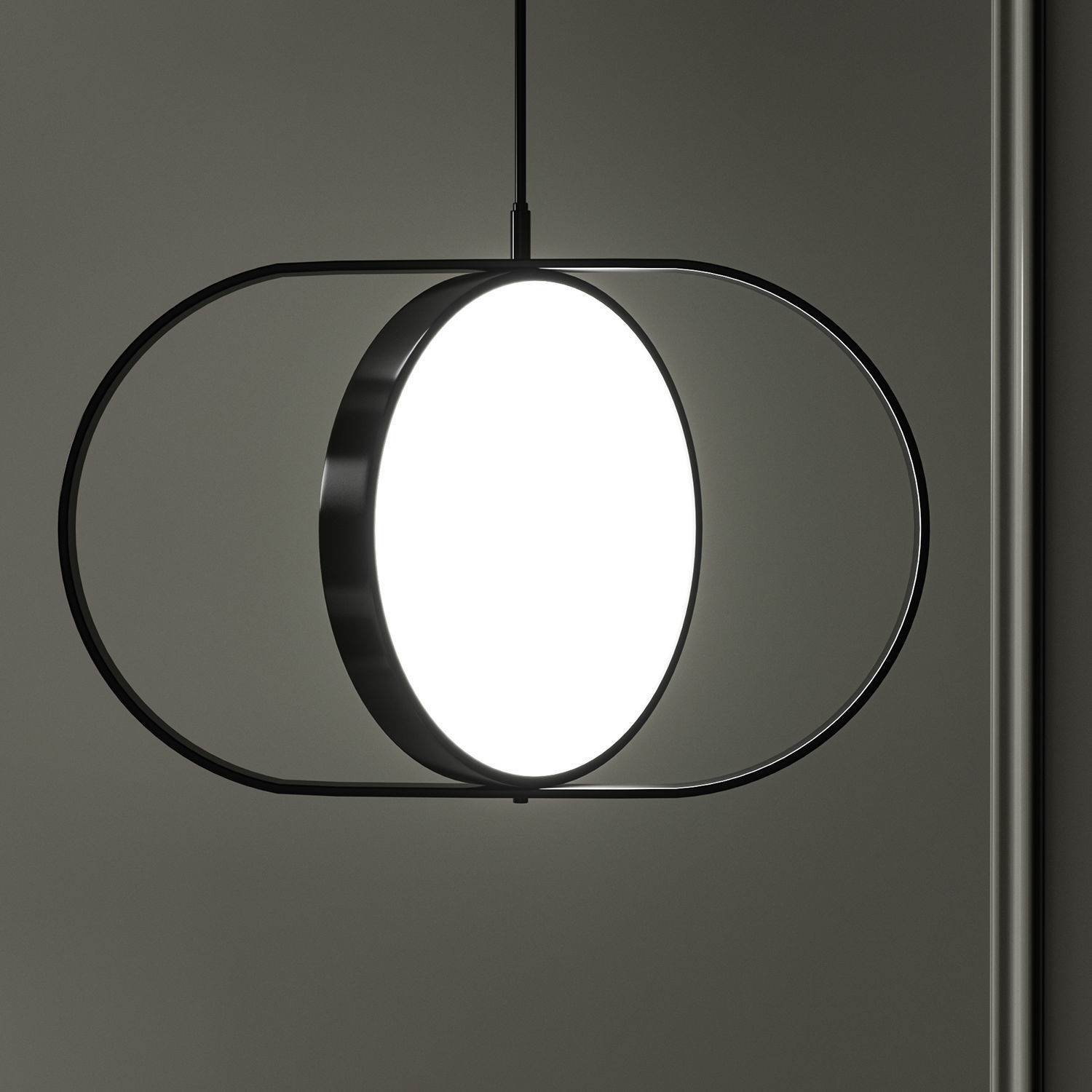 Ceiling Light 3D model_1