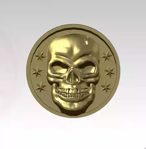 Skull medal
