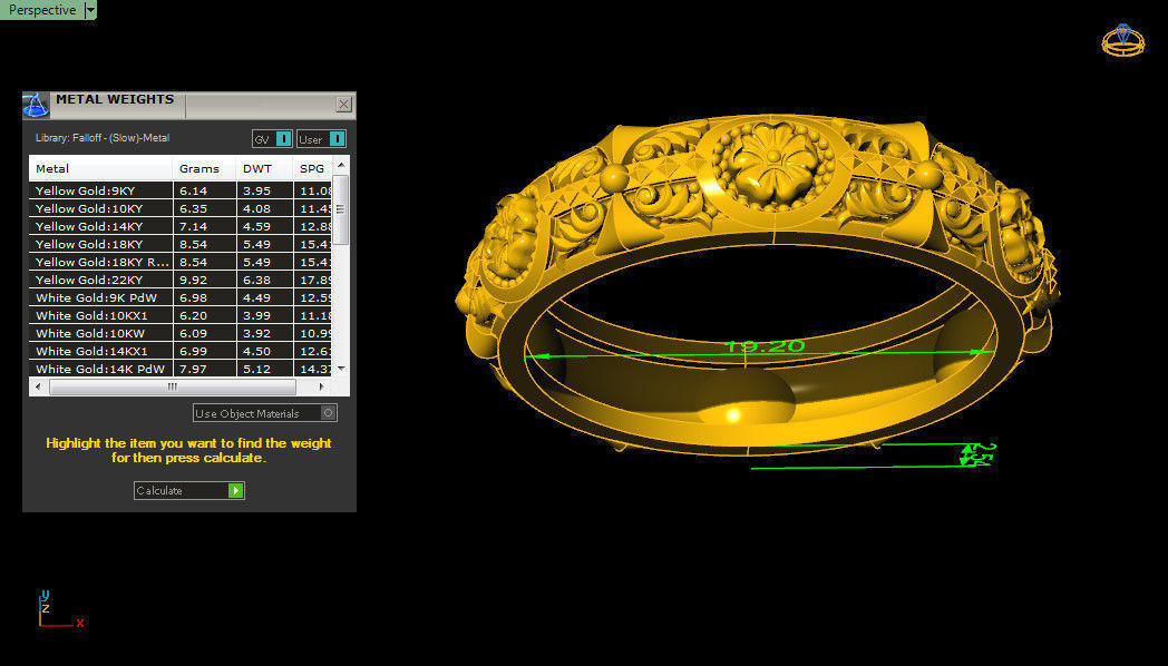 floret pattern - krimson lee 3D print model_5