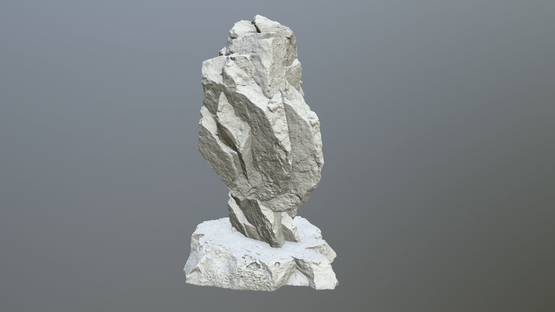 anibus statue of egyptian god 3D print model_3