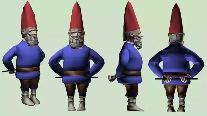 Printable Gnome 3D print model