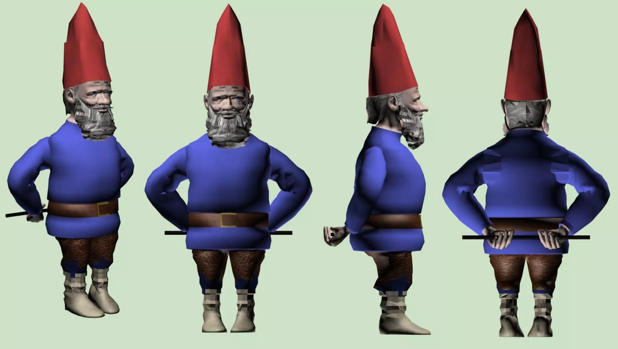Printable Gnome 3D print model_0