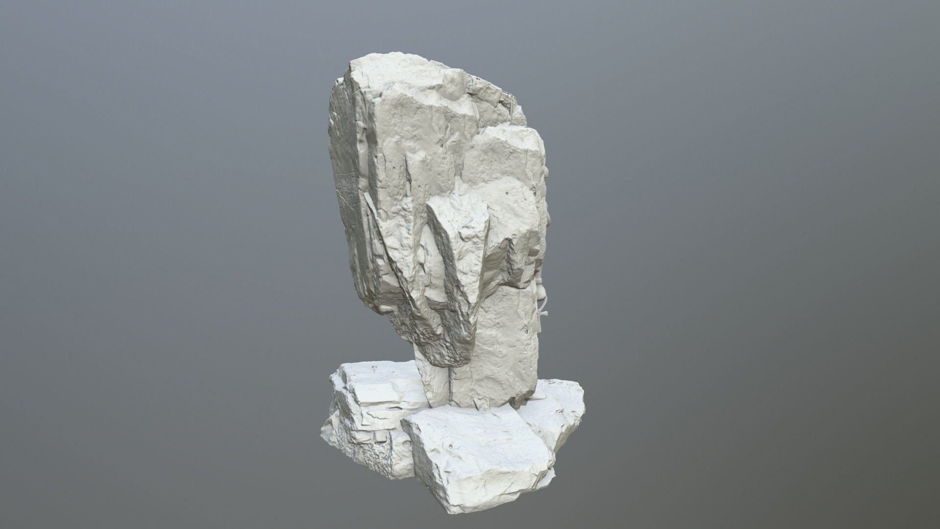 horus rock 3D print model_2