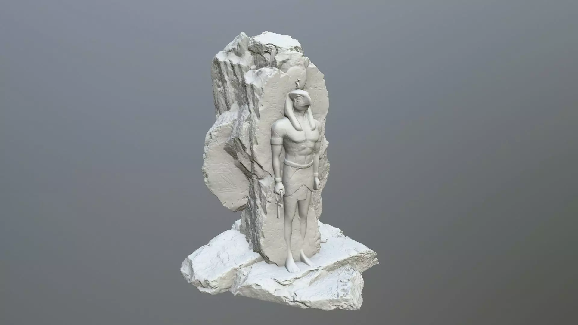 horus rock 3D print model_0
