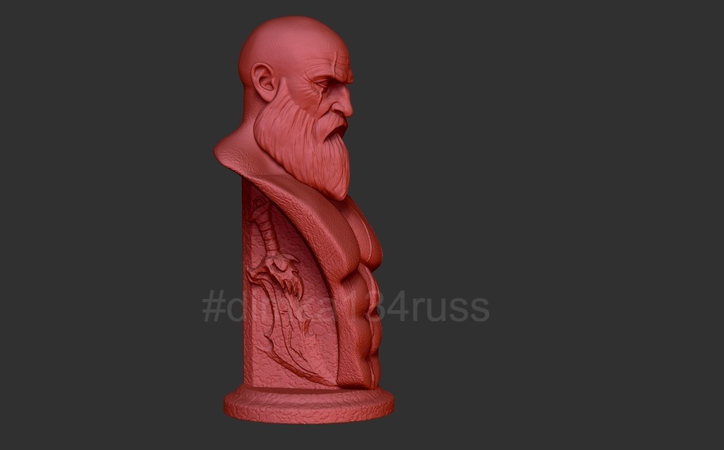 god of war 3D model 3D printable | CGTrader
