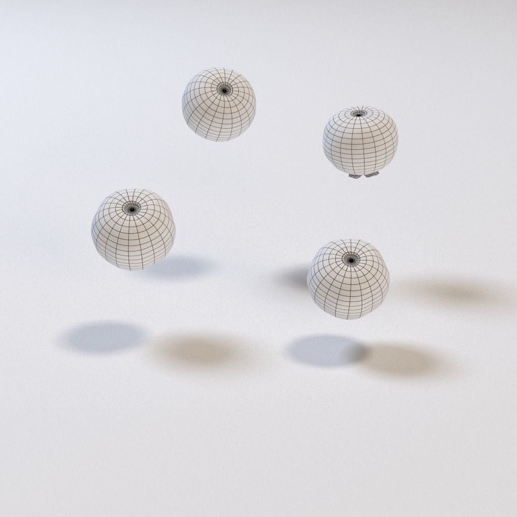 Blueberry tartlet 3D model_12