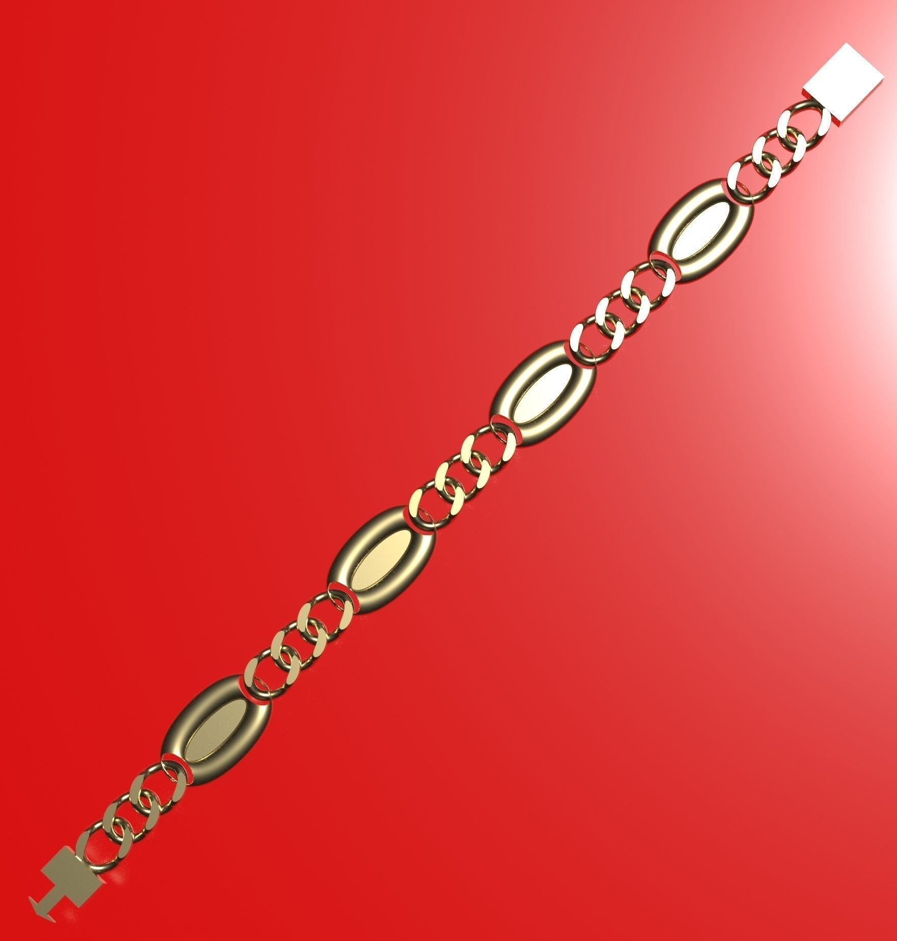 puff mariner chain 3D model_1