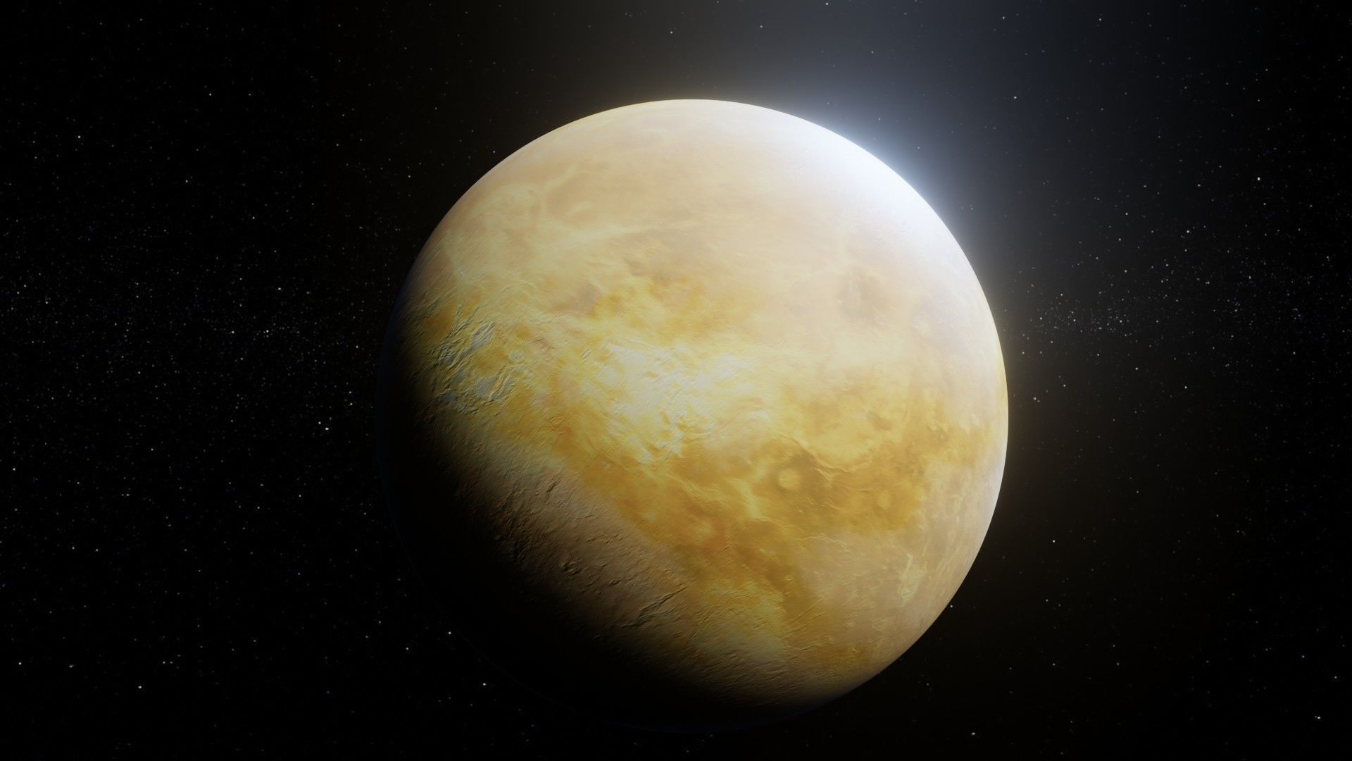 Solar System with Pluto 8k Textures 3D Model Collection_37