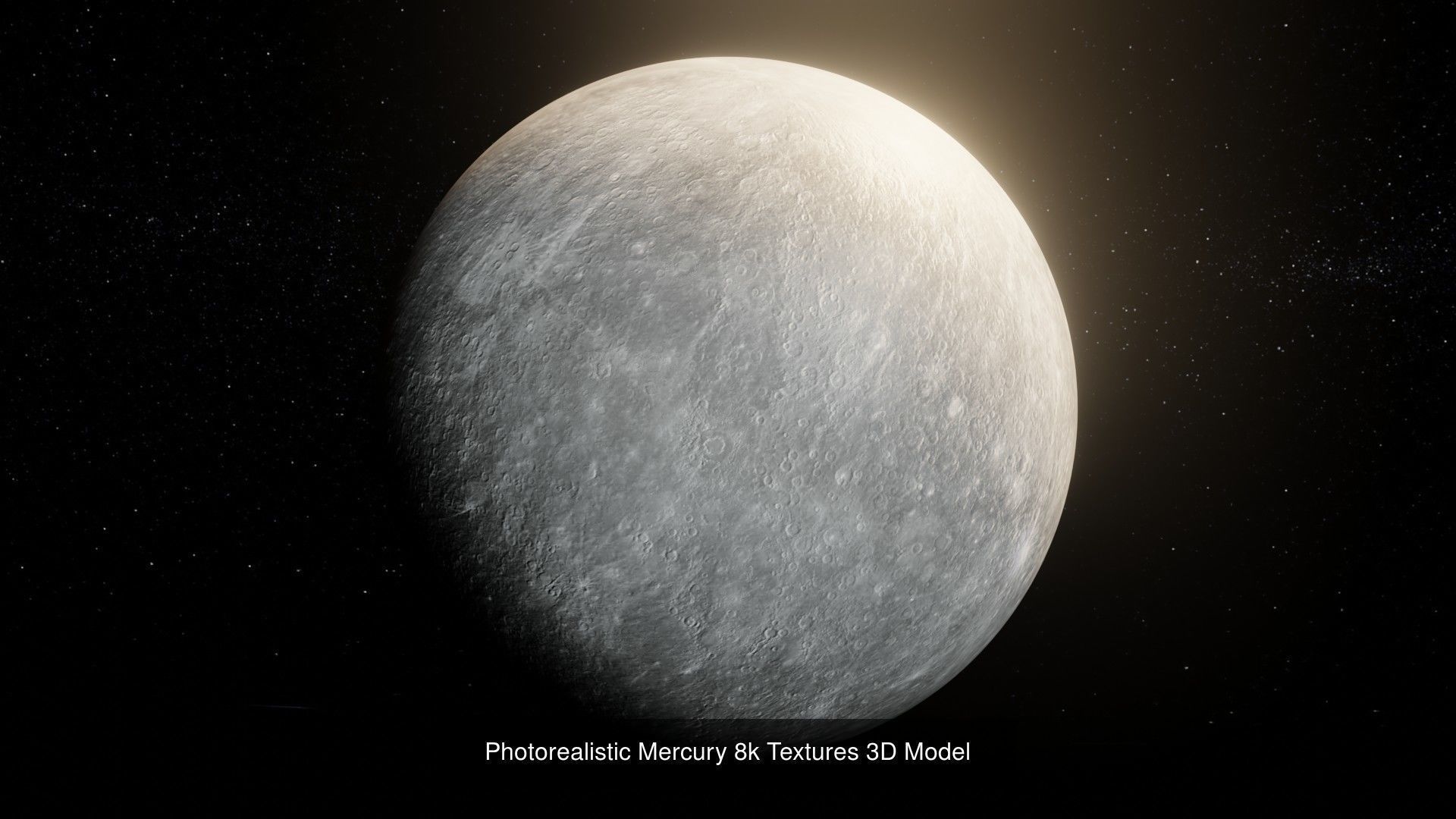 Solar System with Pluto 8k Textures 3D Model Collection_15