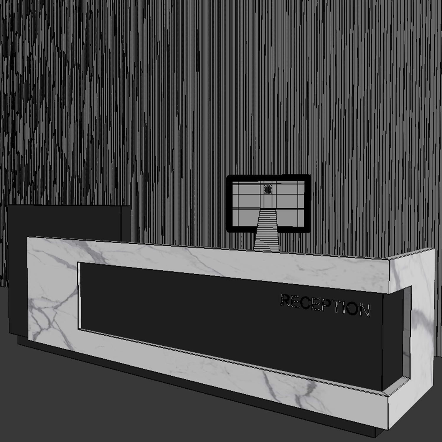 reception 002 3D model_2