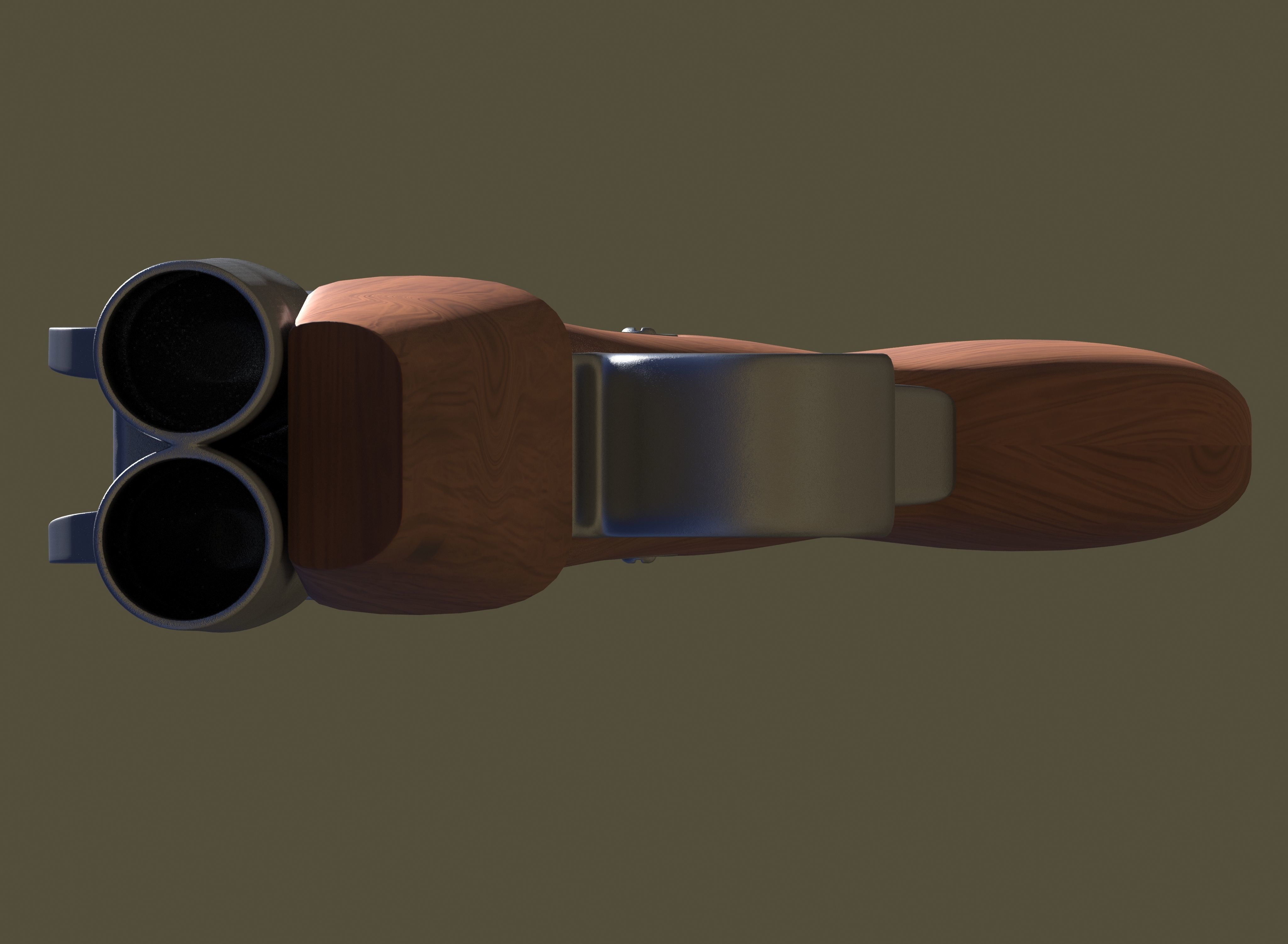 Short shotgun 3D model_6
