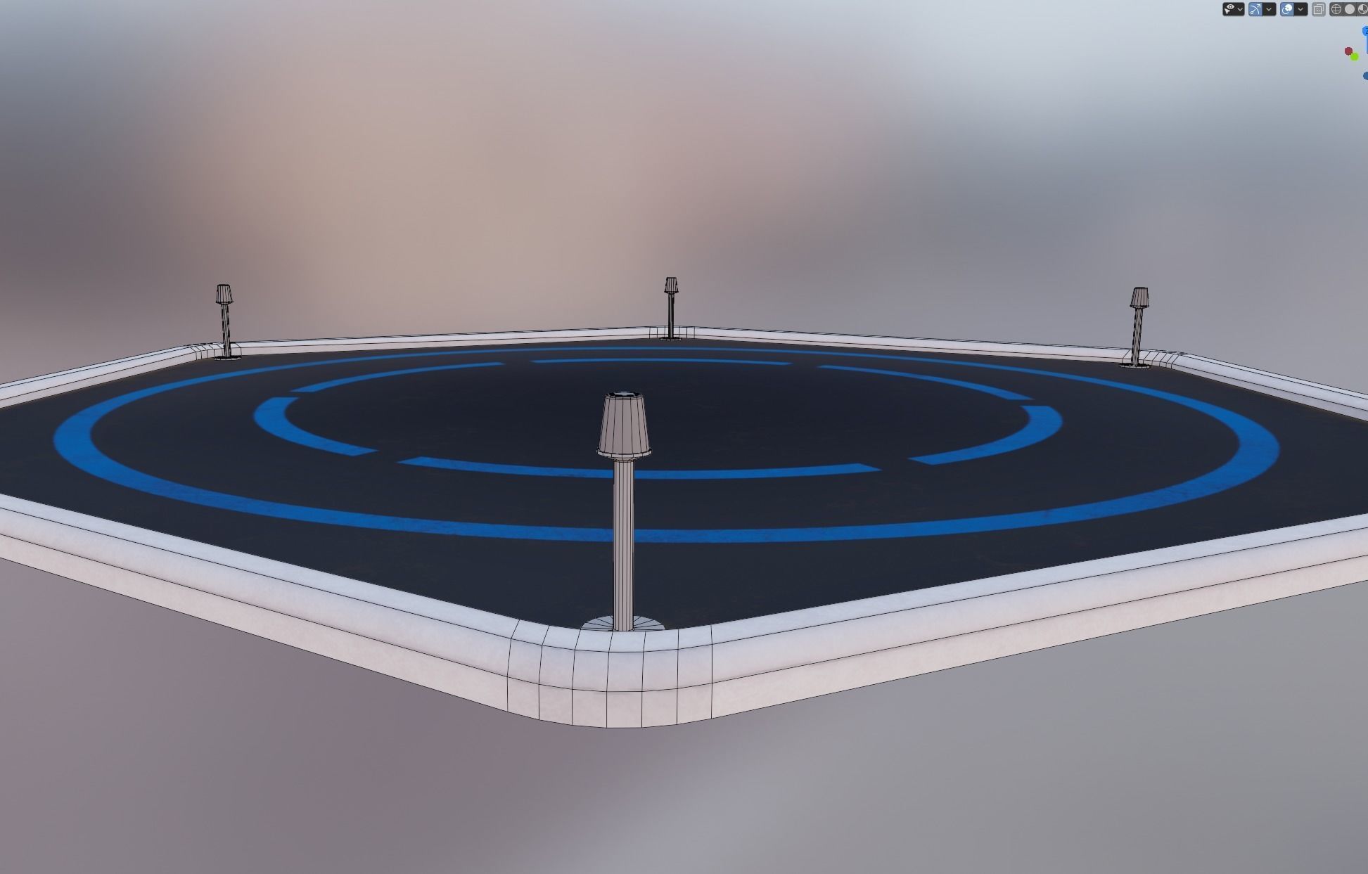 Space Craft Solar Panels Mars Colony Spaceship Collection Pack Low-poly 3D model_120