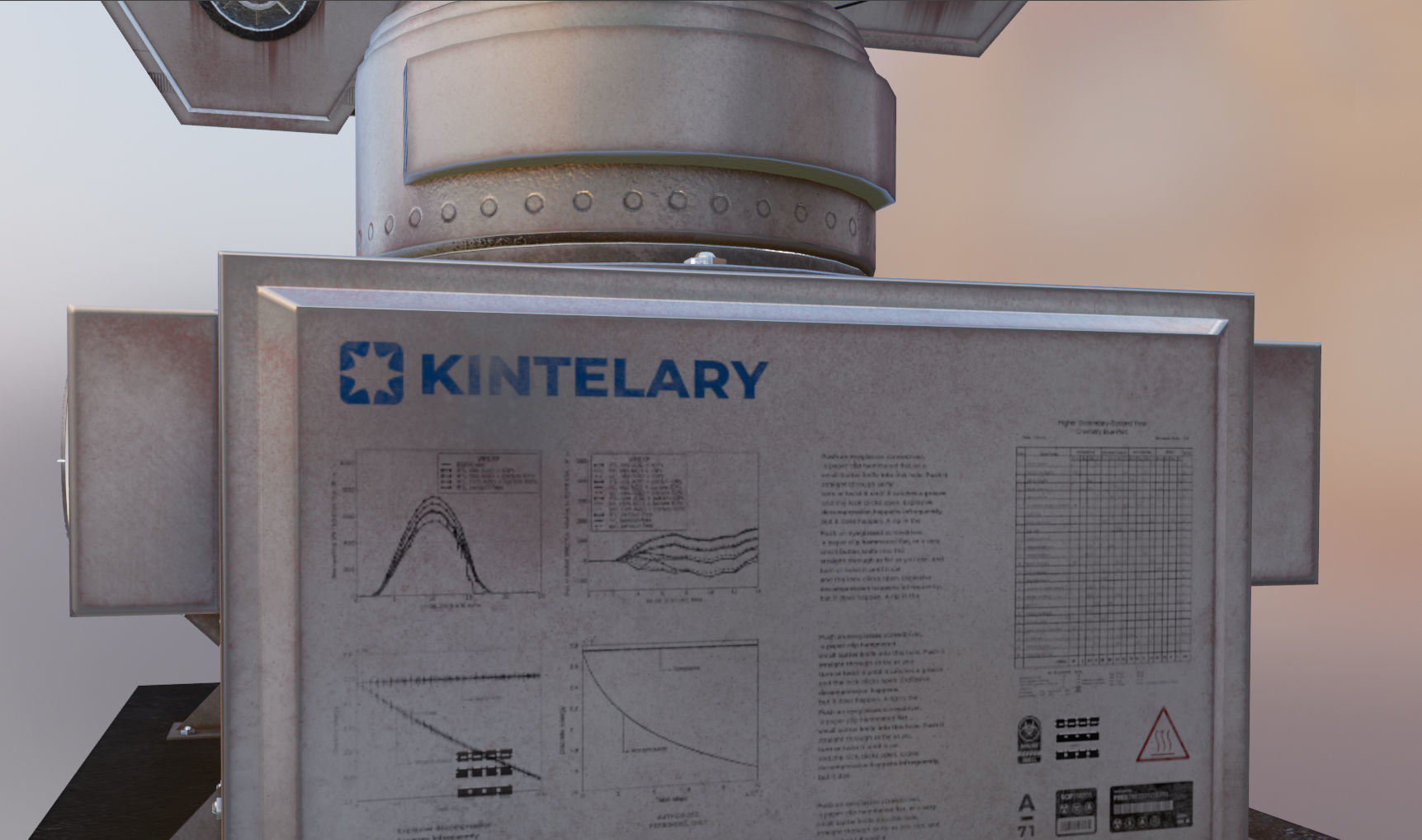 Space Craft Solar Panels Mars Colony Spaceship Collection Pack Low-poly 3D model_39