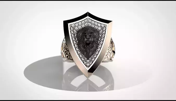 lion ring
