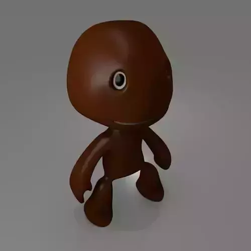 Cute Creature Free low-poly 3D model