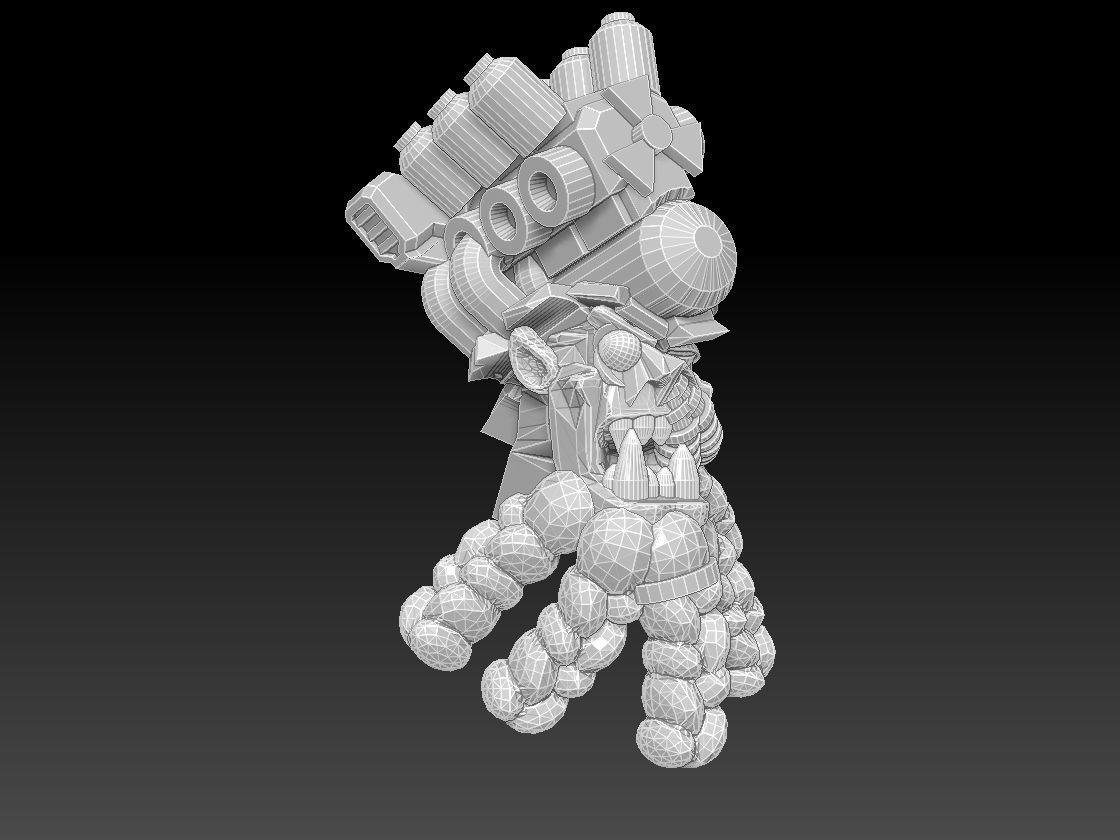Orc Heads Megapack 3D print model_14