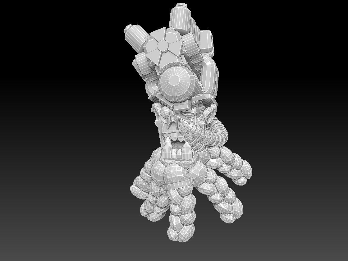 Orc Heads Megapack 3D print model_10