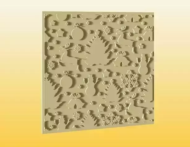 Christmas Stamps - Texture Set 3D print model