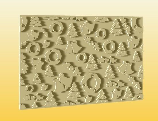 Christmas Stamps - Texture Set 3D print model_4