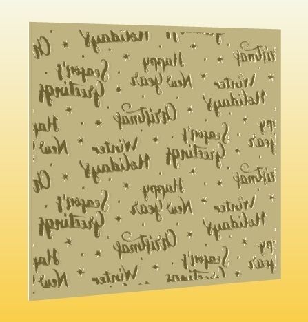 Christmas Stamps - Texture Set 3D print model_12